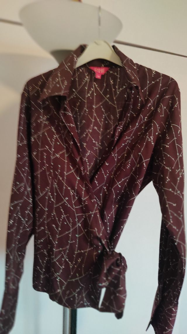 Camisa cruzada lazada GLOBE