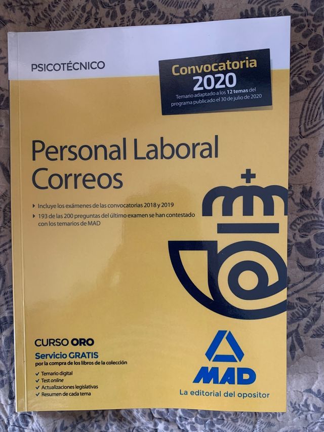 Libros Curso Personal Laboral Correos