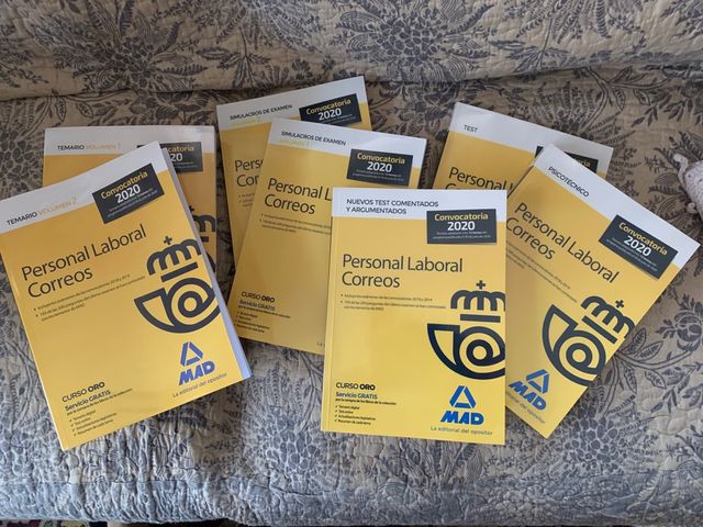 Libros Curso Personal Laboral Correos