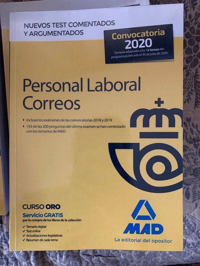 Libros Curso Personal Laboral Correos