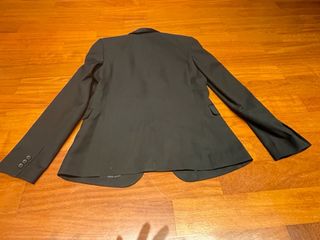 AMERICANA SMOKING NEGRA , NIÑO, TALLA 13-14 