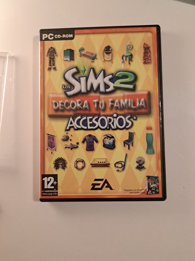 LOS SIMS 2 DECORA TU FAMILIA ACCESORIOS