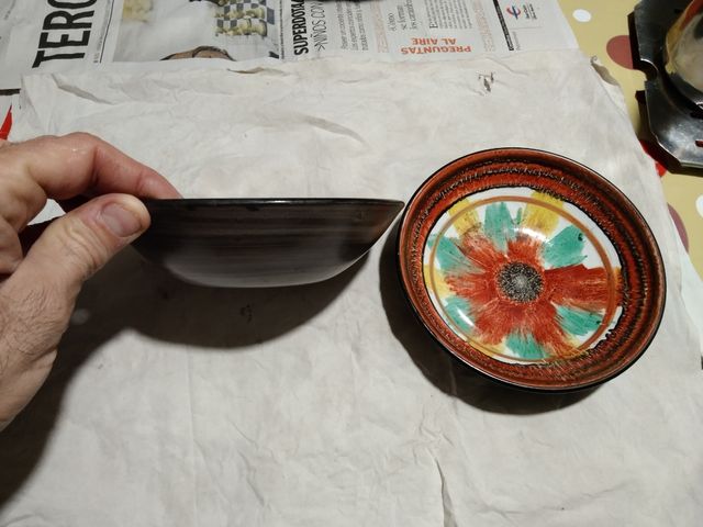 Cuencos fábrica San Claudio. Oviedo. 1969