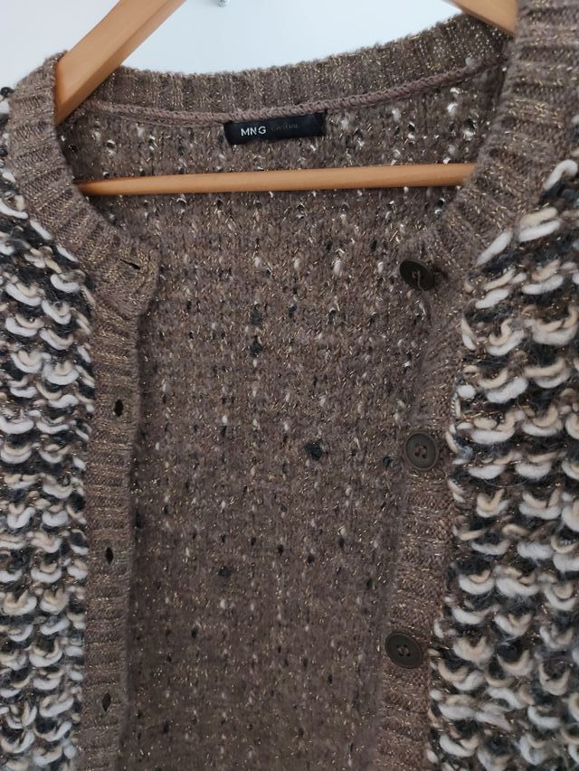 Chaqueta de punto grueso MANGO