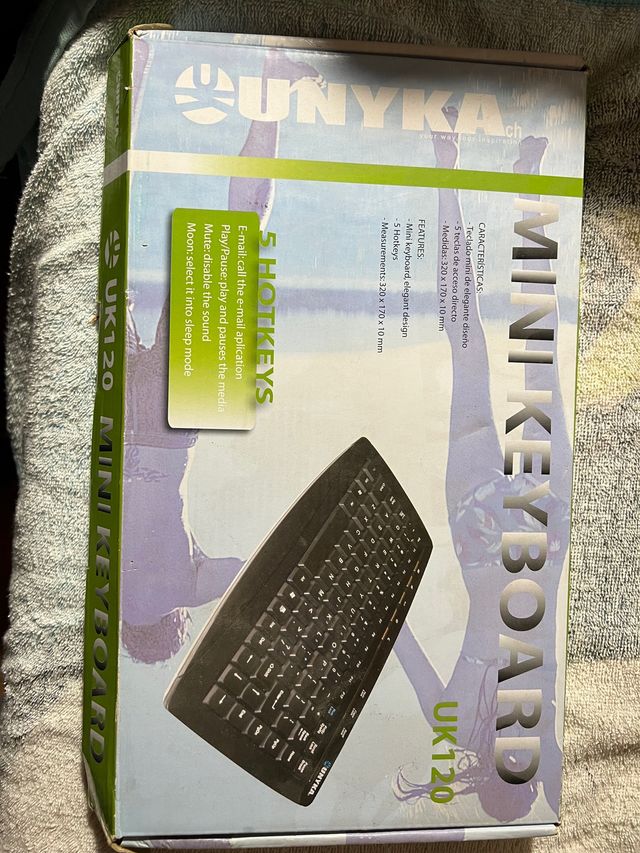 Teclado inalambrico , nuevo