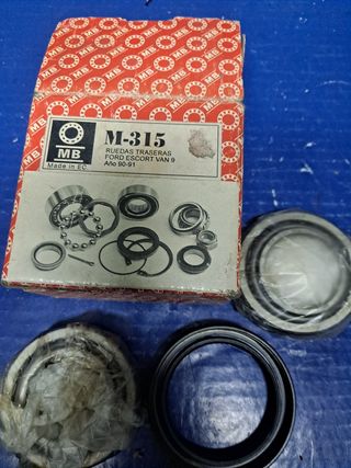 FORD ESCORT MK5 kit rodamientos rueda trasera