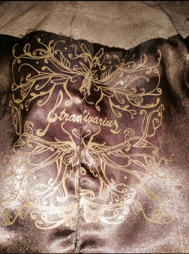 Cazadora de piel de ante