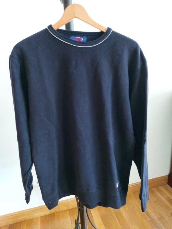 Sudadera de hombre azul marino de ZARA