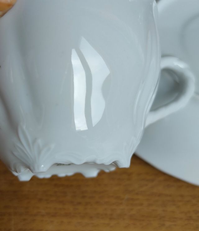 TAZAS café PORCELANA BIDASOA