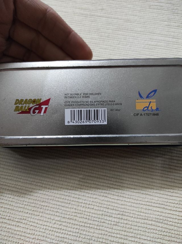Estuche metal / Plumier Dragon Ball GT