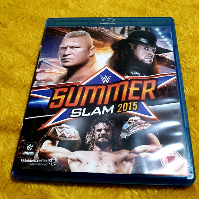 SUMMER SLAM 2015 WWE BLU-RAY