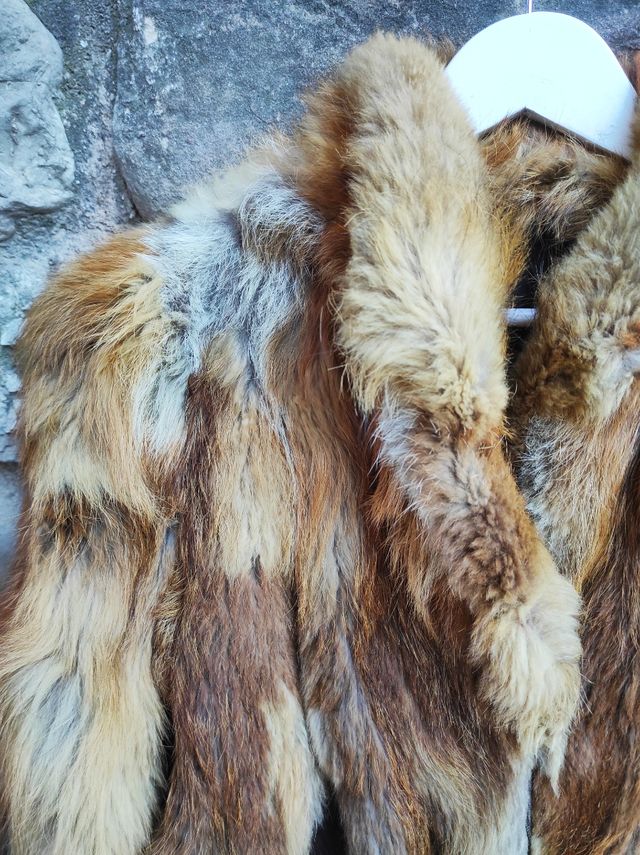 Jaqueta de pele vintage