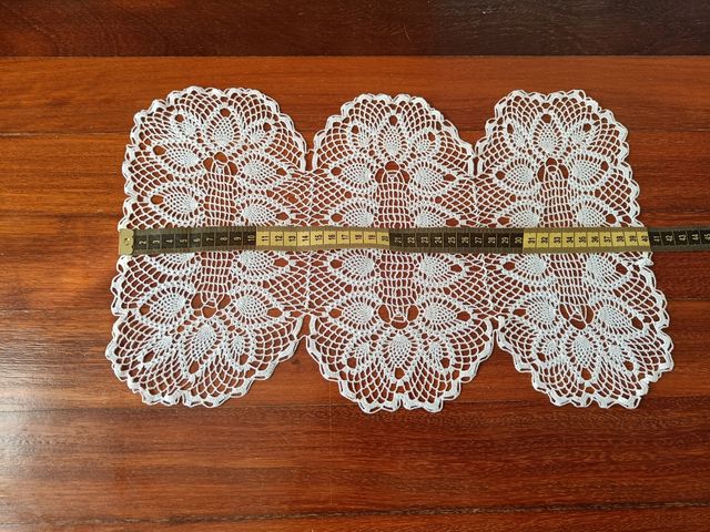 Tapete ganchillo hecho a mano