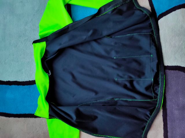 Chaqueta ciclismo Darevie fluo talla S