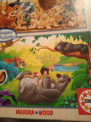 puzzle EDUCA Disney madera