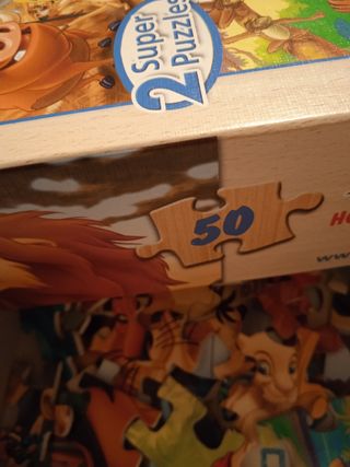 puzzle EDUCA Disney madera