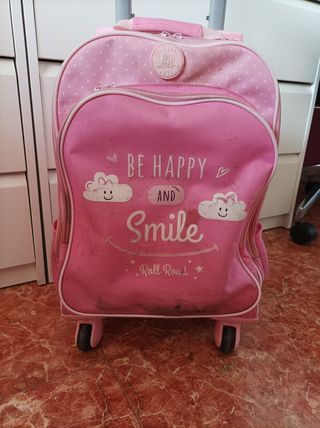mochila escolar niña con ruedas