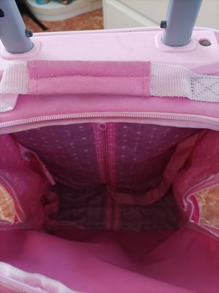mochila escolar niña con ruedas