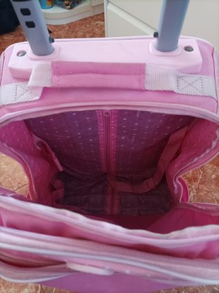 mochila escolar niña con ruedas