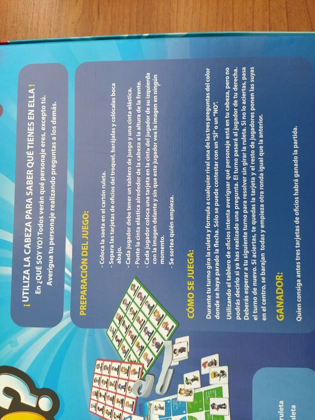 Juego de mesa, Que soy yo?, Falomir juegos