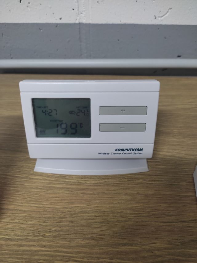 Termostato calefacción inalámbrico+repetidor