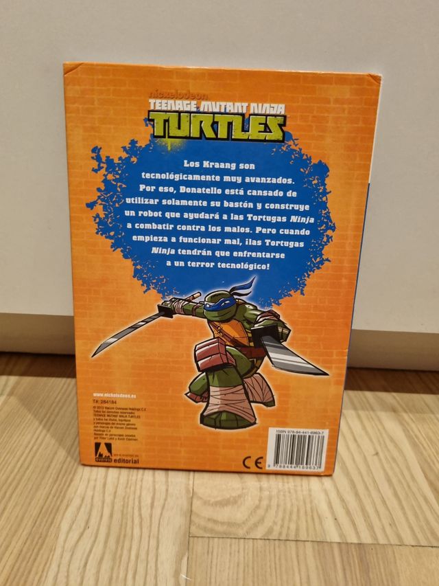 libro tortugas ninja