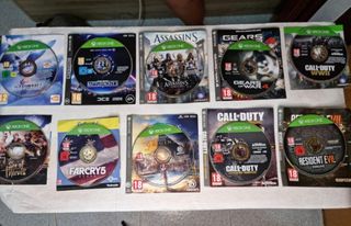 XBOX One 2 MANDOS  23 JUEGOS FISICOS
