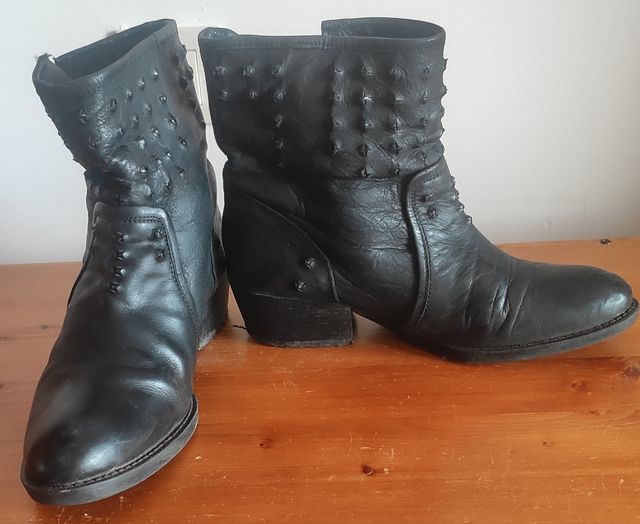 Botines piel