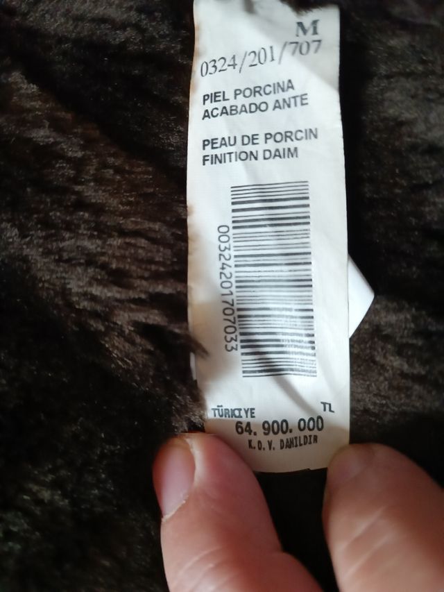 Chaquetón 3/4 Zara Mujer 