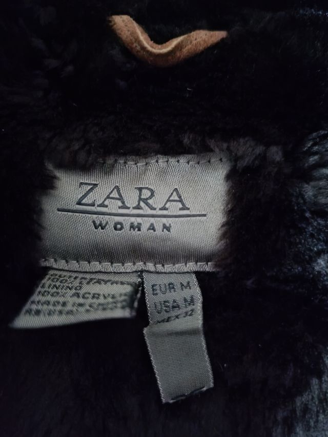 Chaquetón 3/4 Zara Mujer 