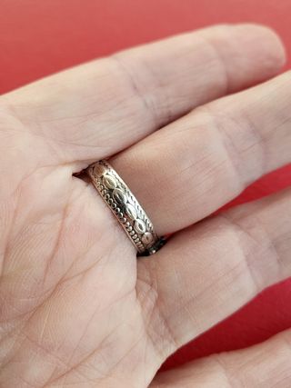 Anillo plata