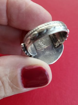 Anillo plata