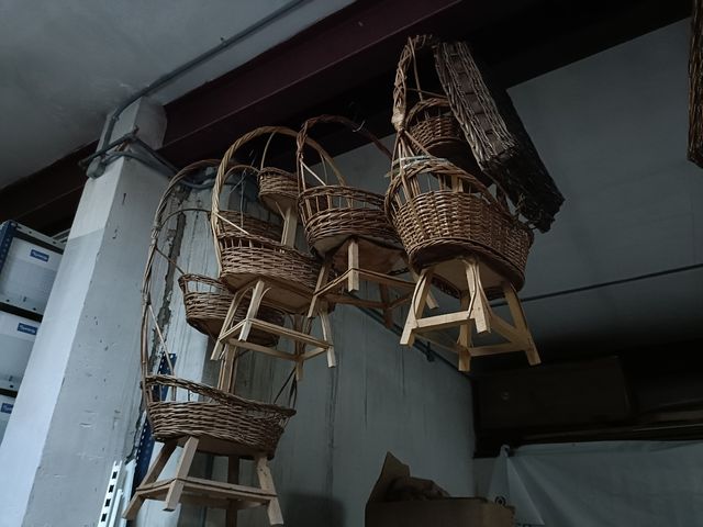 Cestas con pisos para regalos