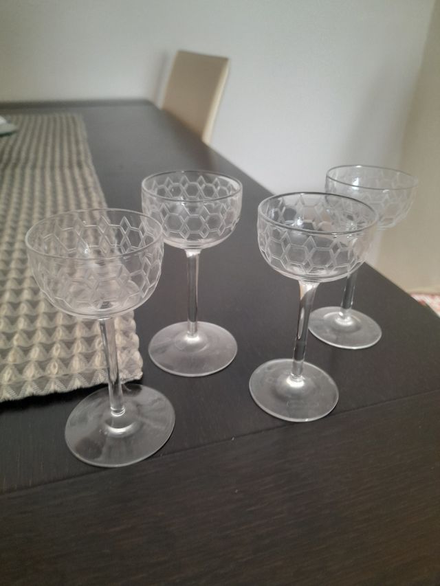 copas cristal pequeñas