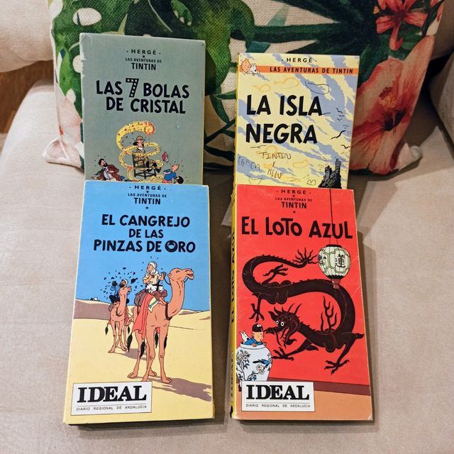 PELÍCULAS TINTIN EN VHS