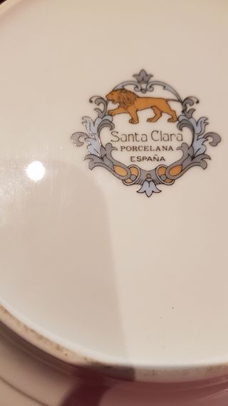 VAJILLA SANTA CLARA ORIGINAL