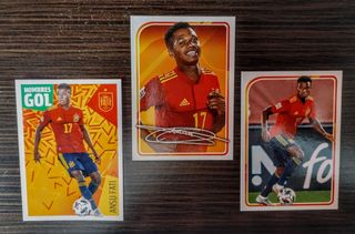 3 Cromos de Ansu Fati