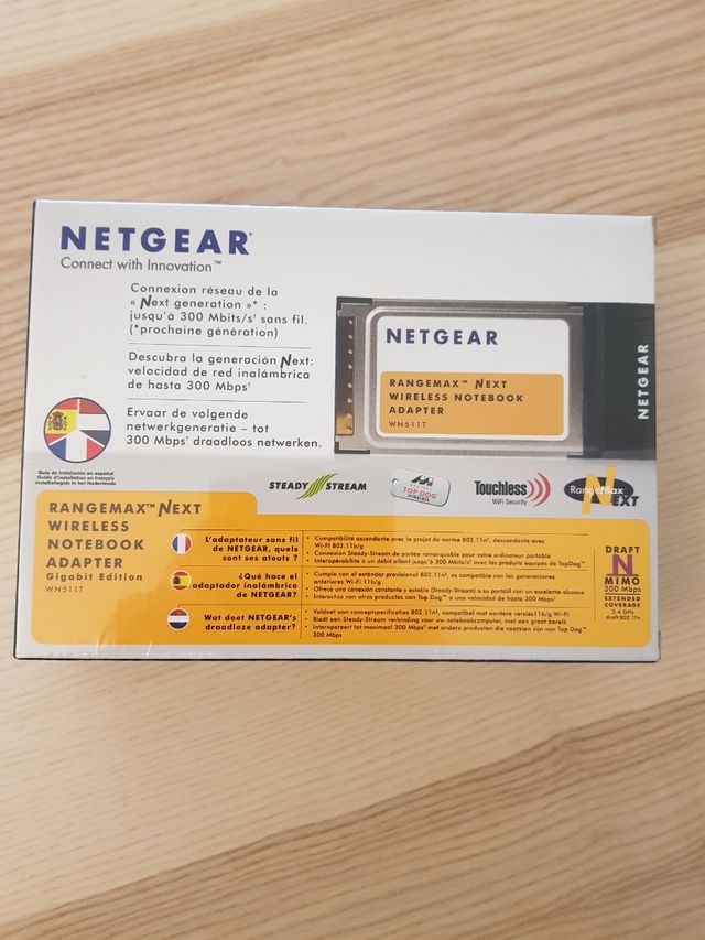 Tarjeta wifi inalámbrico portátil Netgear WN511T 