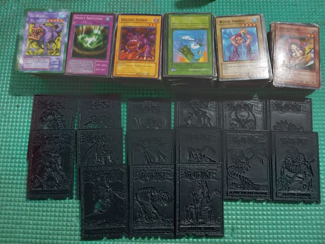 Lote cartas rol Yu Gi Oh unos 550