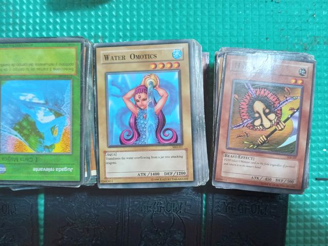 Lote cartas rol Yu Gi Oh unos 550