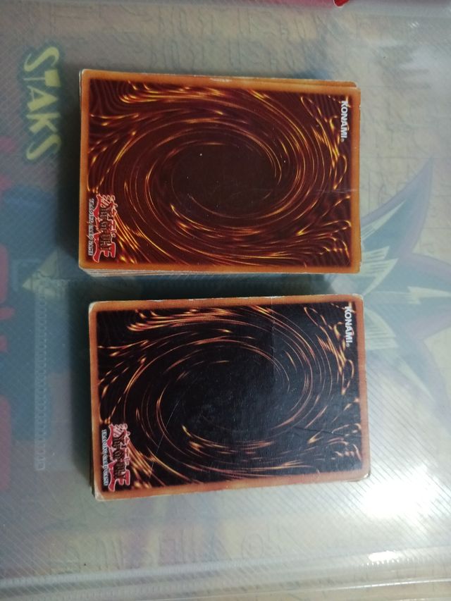 Lote cartas rol Yu Gi Oh unos 550