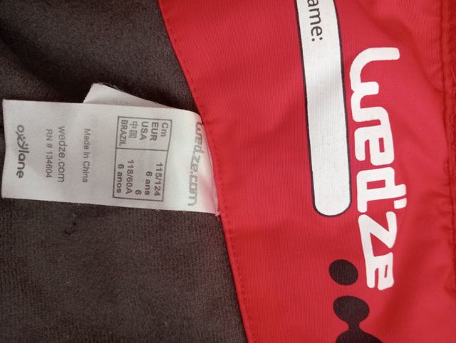 pantalon niña esqui