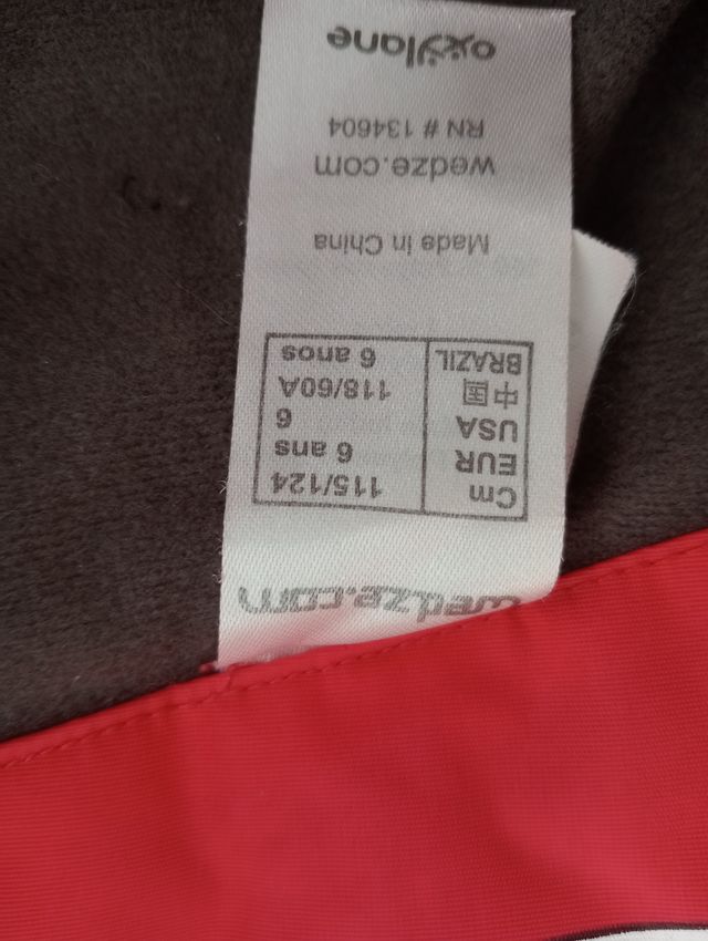 pantalon niña esqui