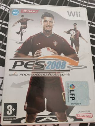 Juego pes2008 wii