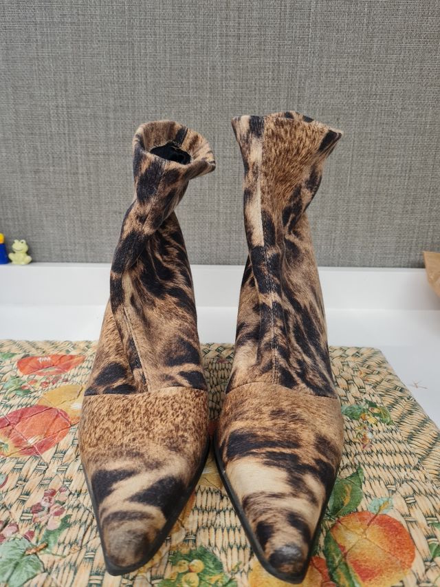 Botines con estampado