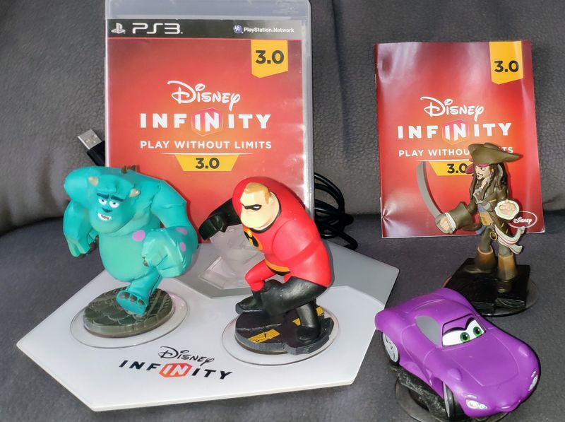 Imagen de Disney Infinity 3.0 Ps3 + figuras + discs + portal