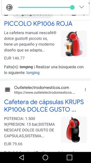 cafetera de cápsulas dulce gusto 