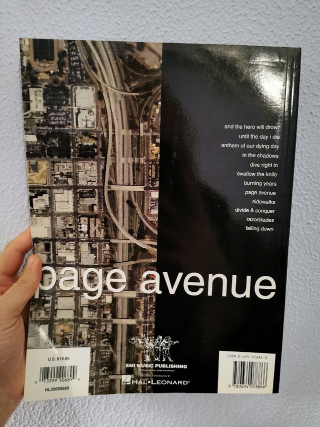 [TAB] Story of the Year - Page Avenue