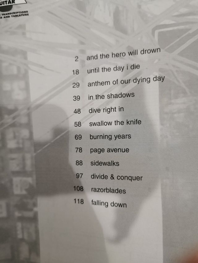 [TAB] Story of the Year - Page Avenue