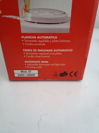 plancha para ropa 